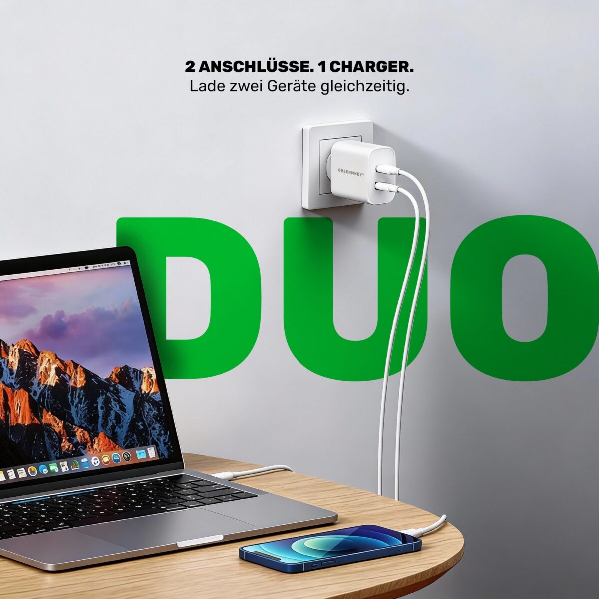 Ladegerät USB A und USB C Anschluss | Speed Series