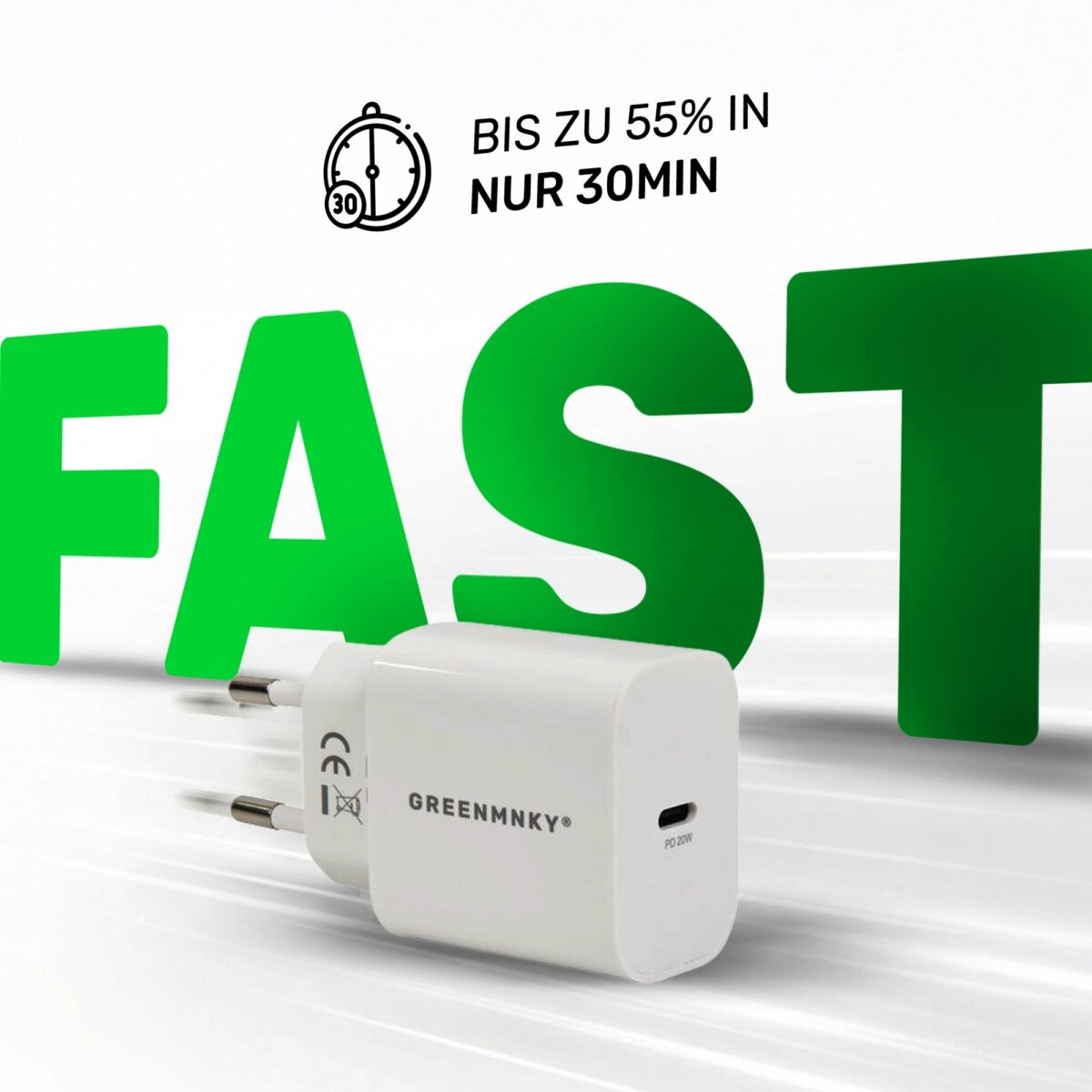 Ladegerät USB C Anschluss | Speed Series
